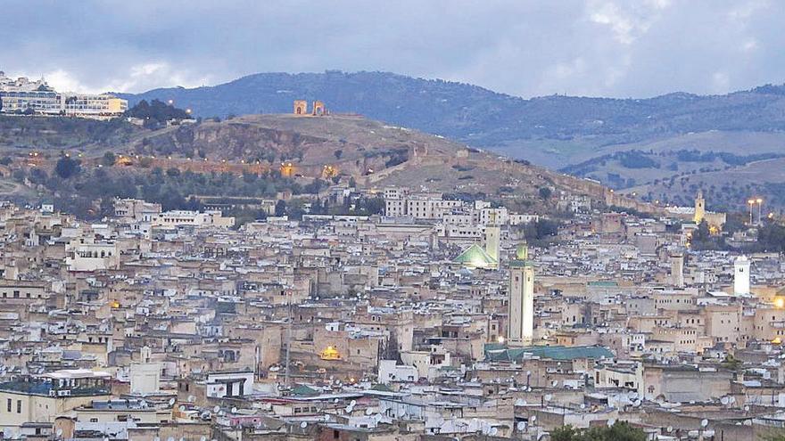 Vistes de la ciutat de Fes, al nord del Marroc