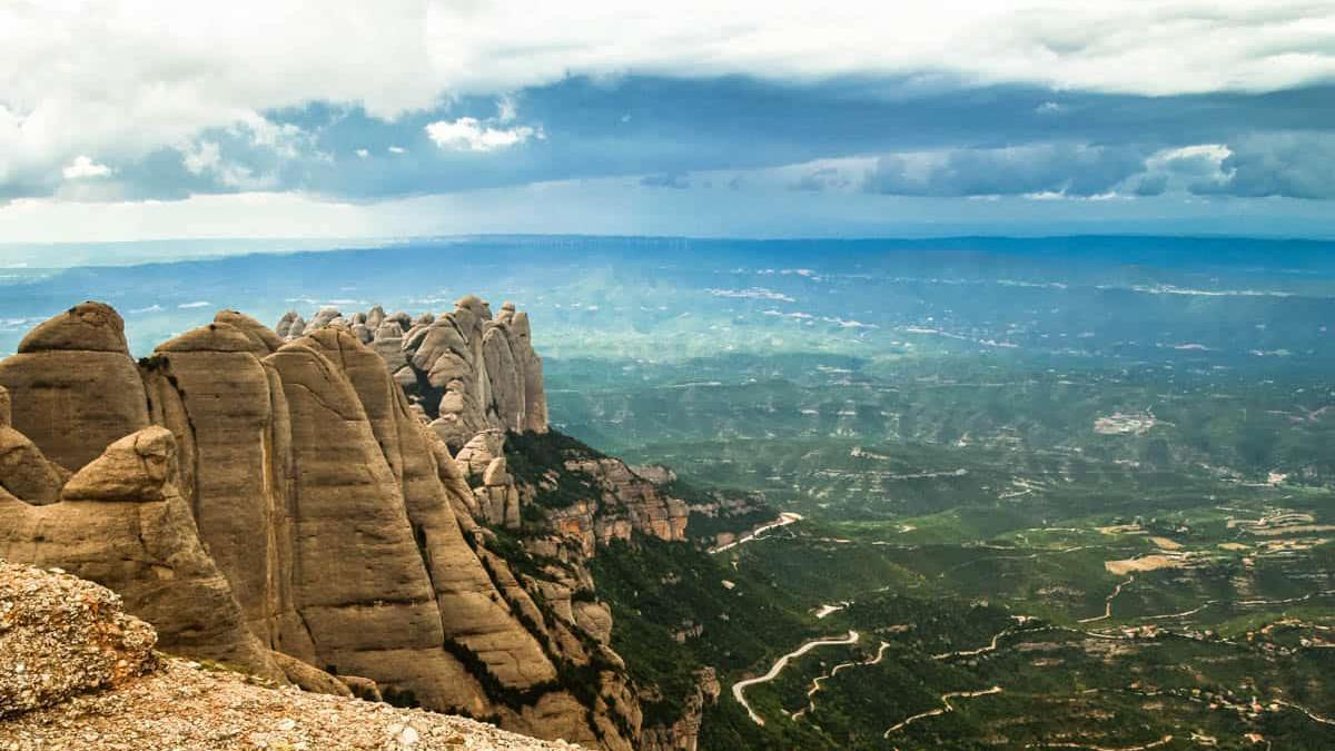 La espectacular vista desde Sant Jeroni