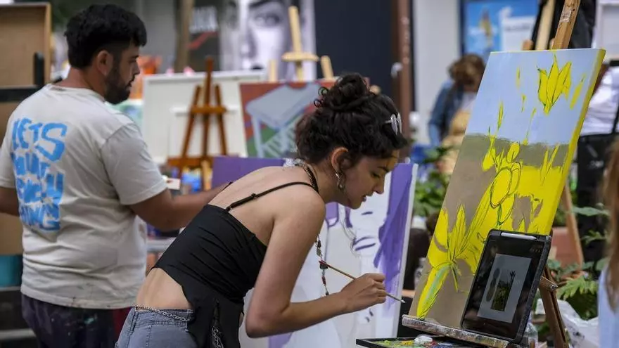 Concurso de Pintura Rápida 2026 en Mesa y López, en Las Palmas de Gran Canaria