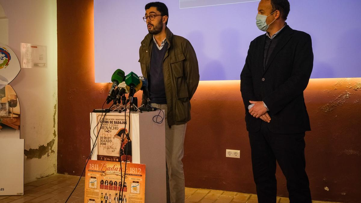 Juan Carlos Romero y Jaime Mejías, ayer, en la presentación del programa.