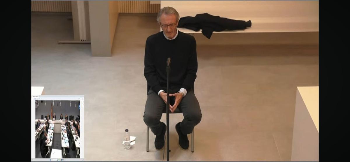 Higini Cierco, quien fue propietario de la Banca Privada d'Andorra, en el juicio a los Pujol.