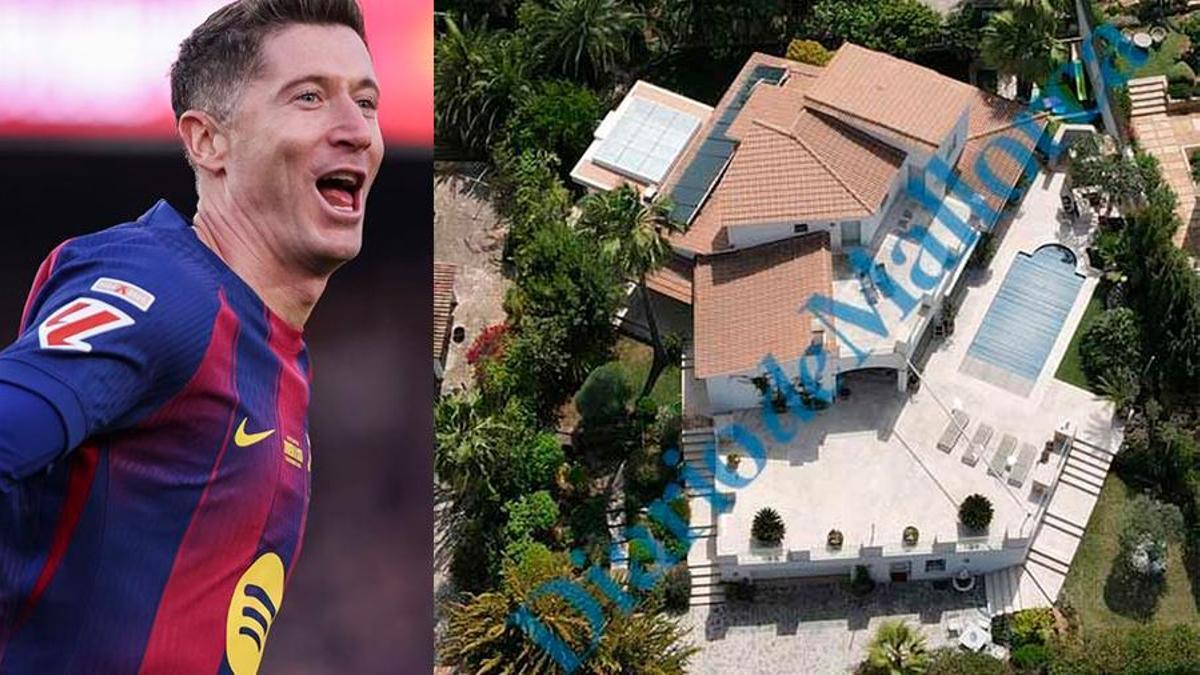 Robert Lewandowski en Mallorca