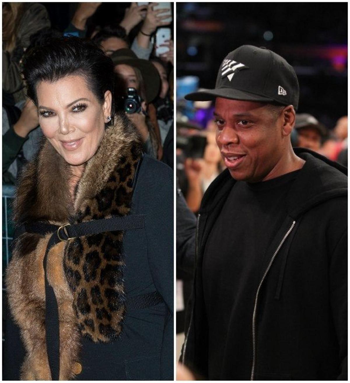 Kris Jenner y Jay-Z