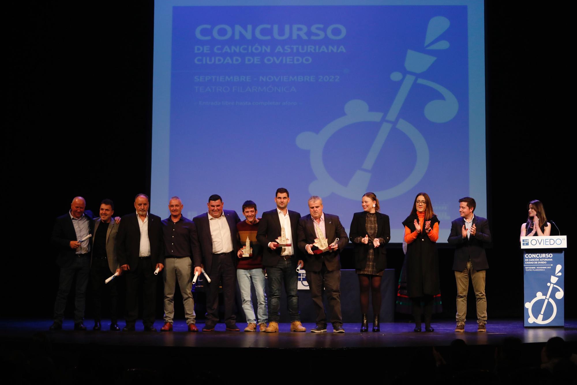 EN IMÁGENES: Así fue la final del concurso de canción asturiana "Ciudad de Oviedo"