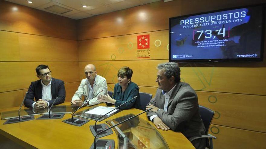 La Diputación de Castellón destina 73,4 millones a infraestructuras y servicios en 2017