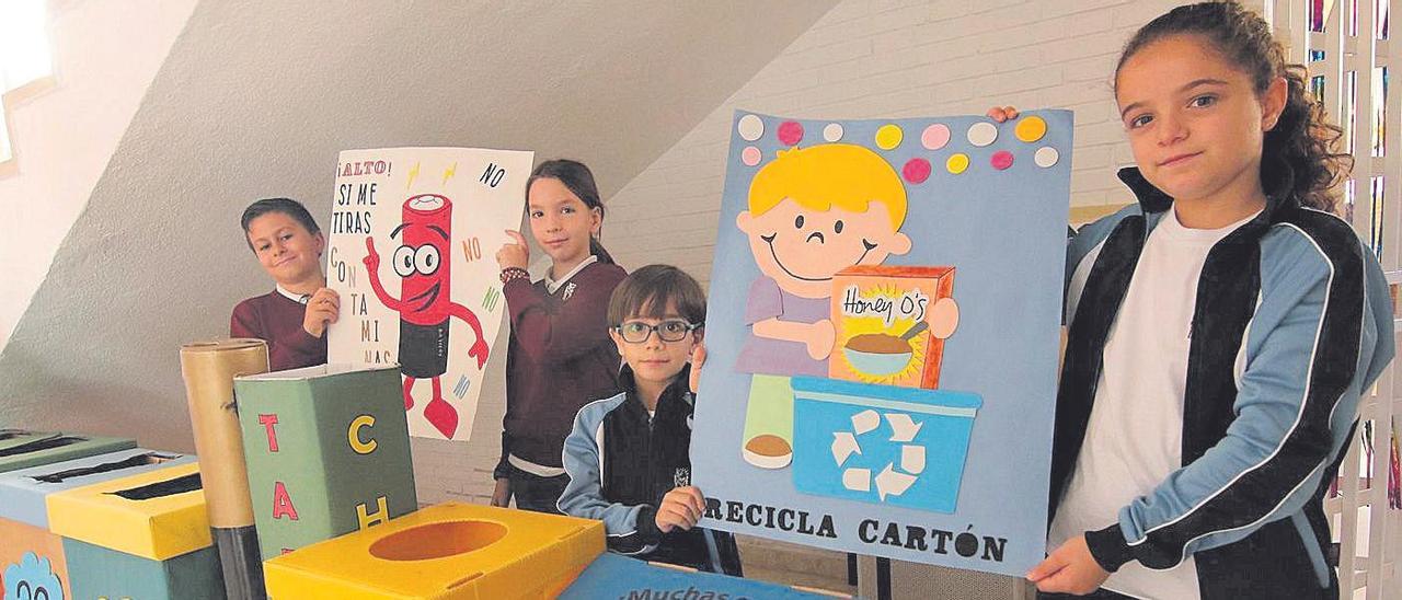 La educación ambiental se extiende desde Infantil a Secundaria en este centro.