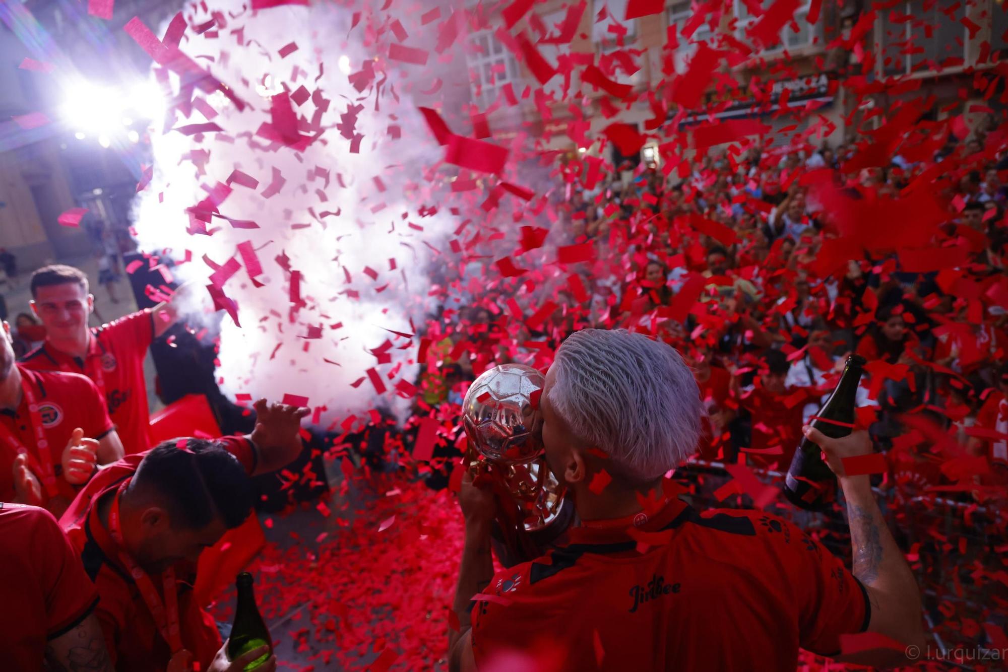 Las imágenes de la celebración del Jimbee Cartagena, campeón de liga