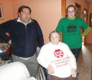 A las puertas de perder su hogar