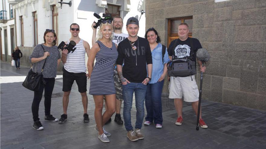 La cadena FOX Finlandia graba en Gran Canaria un programa de viajes que mostrará la diversidad de la Isla