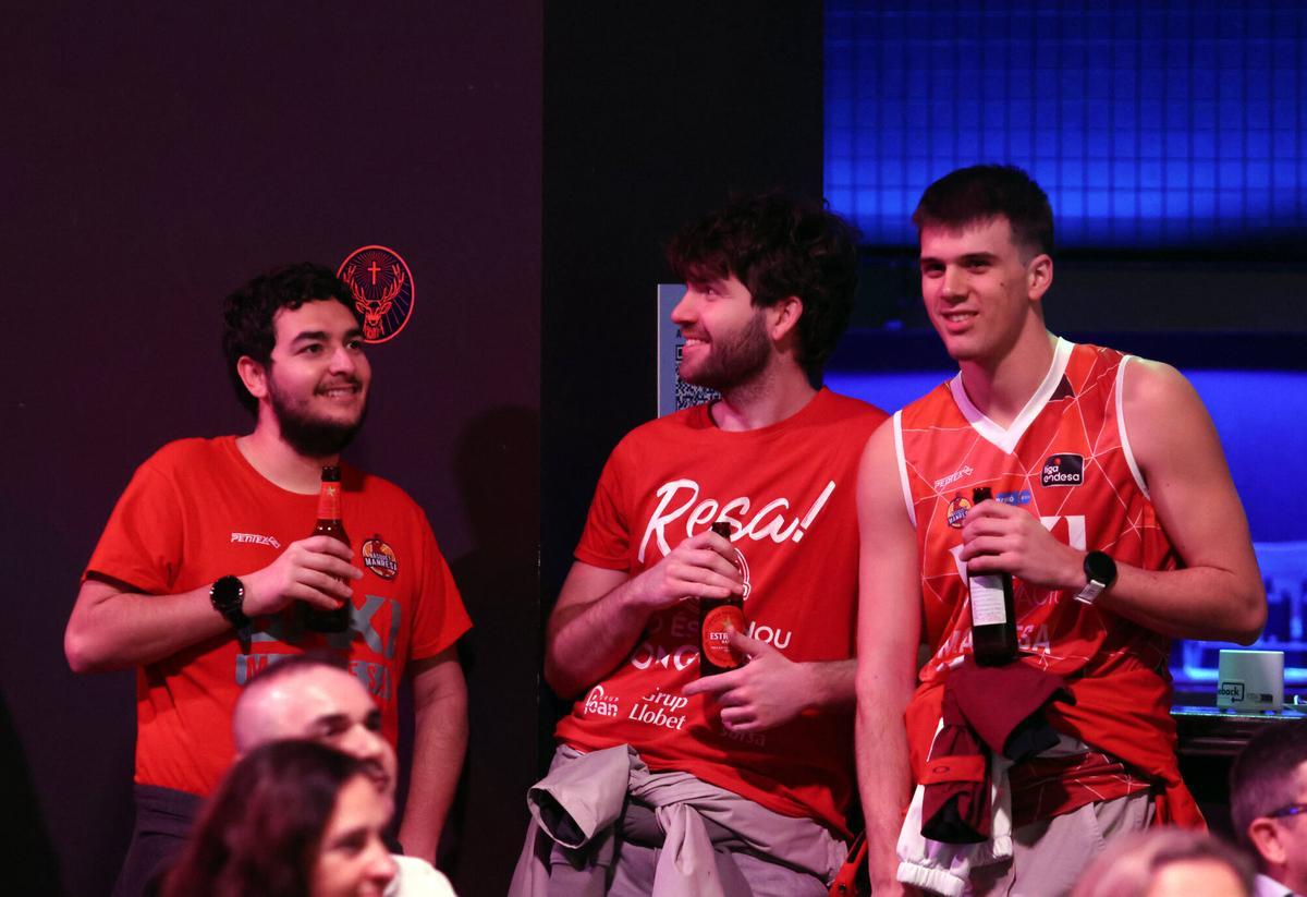 Totes les fotos de la retransmissió d'El Ganxo del partit entre el Hapoel i el Baxi