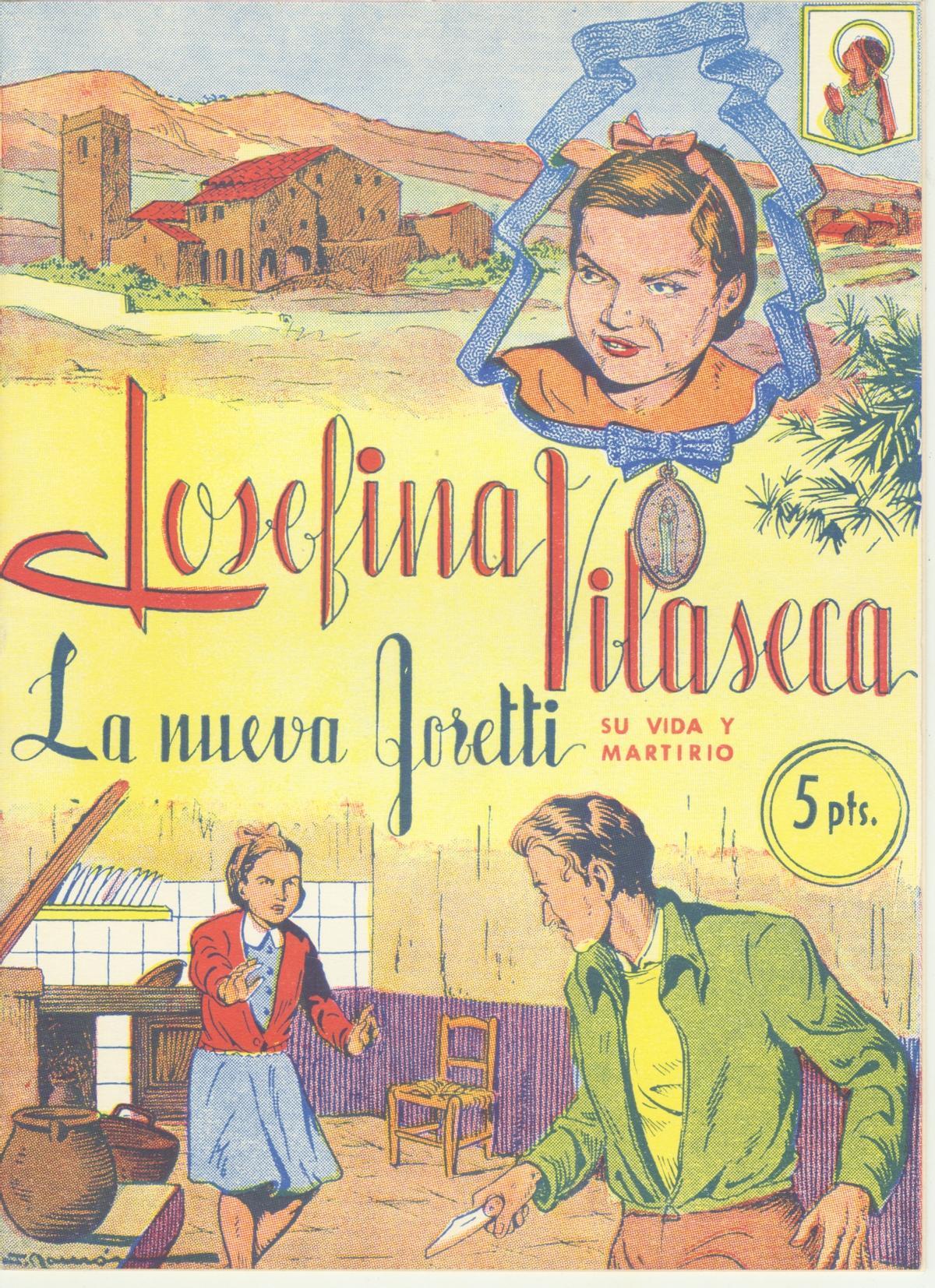 Portada de la història gràfica publicada sobre Josefina Vilaseca