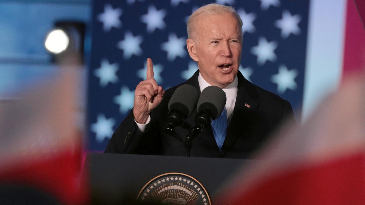 Biden: "Putin no puede permanecer en el poder"