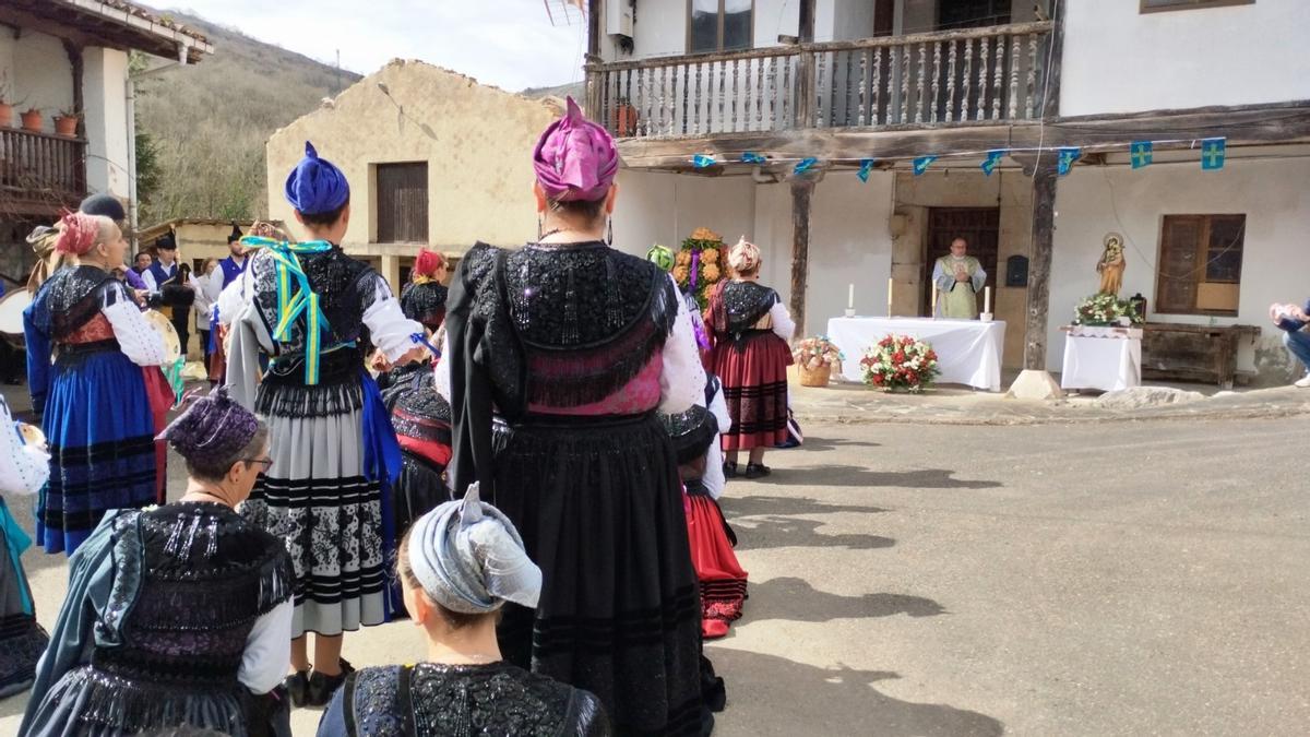 Fiesta de San José en Avín (Onís).