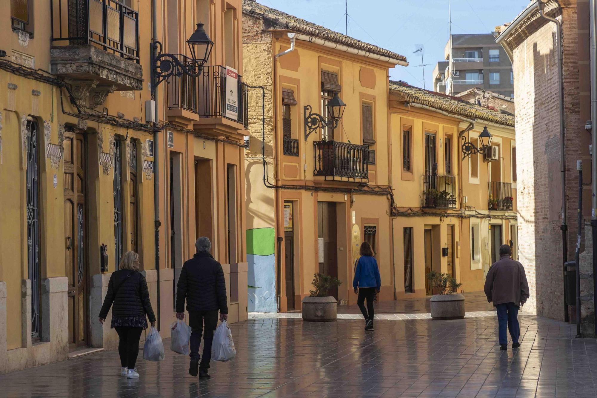 Centro histórico del barrio de Campanar de Valencia