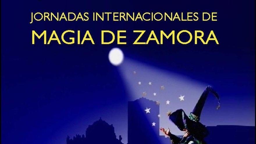 Cartel promocional de las Jornadas Internacionales de Magia de Zamora cuya 27 edición se celebrará del 4 al 13 de septiembre.