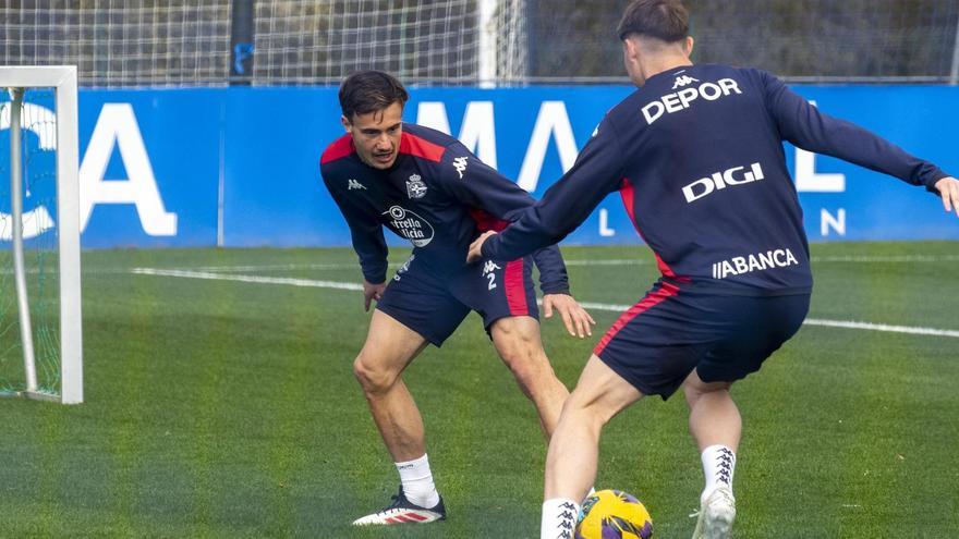 Genreau durante un entrenamiento