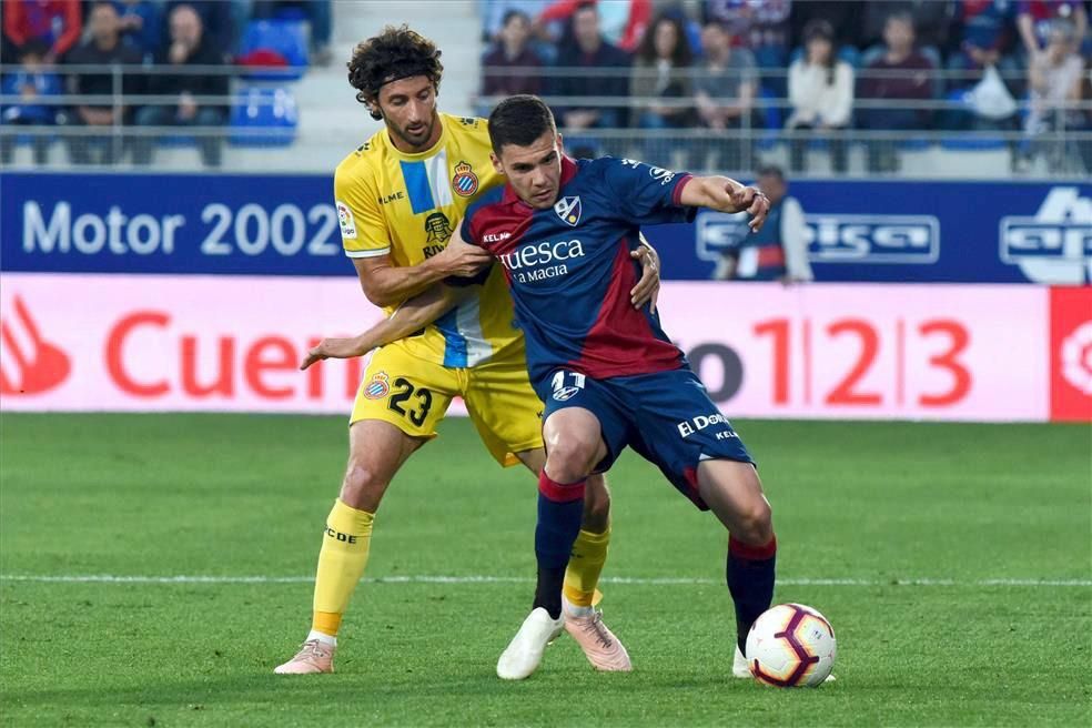 El SD Huesca contra el Espanyol