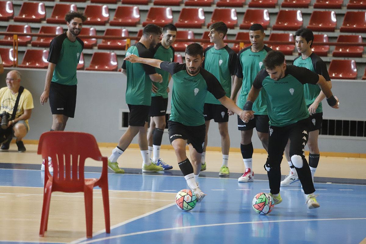 Primer entrenamiento del Córdoba Futsal 2023-2024