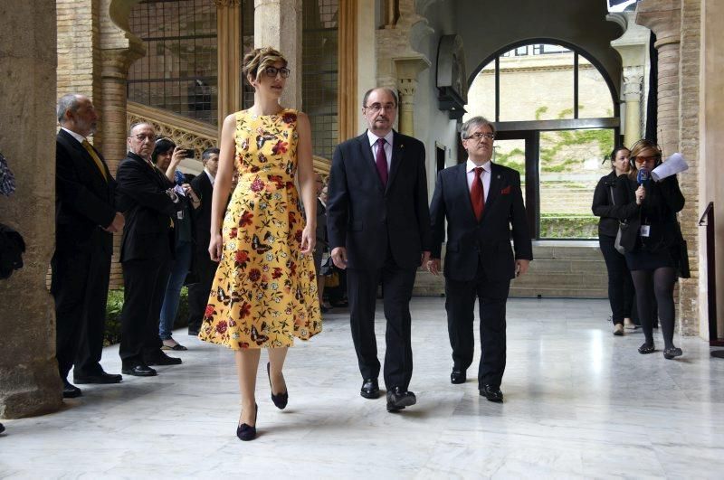 Celebración del Día de Aragón en la Aljaferia