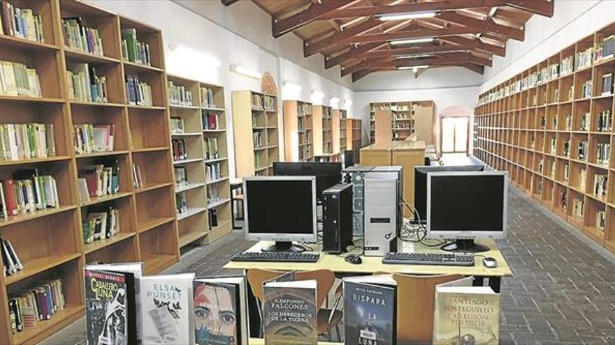 La biblioteca municipal de Almendralejo se reabre hoy tras estar 11 meses cerrada