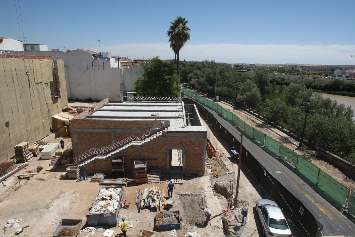 Imagen de archivo de las obras del construcción del Centro de Recepción de Visitantes.