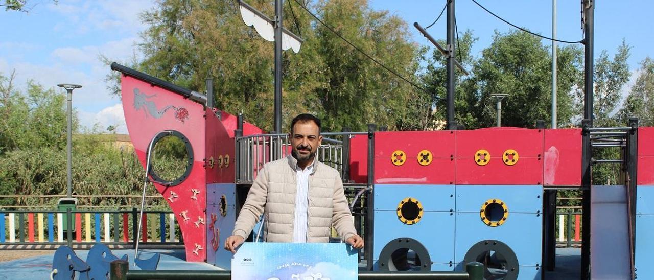 El alcalde de Cañete de las Torres, Félix Romero, en la presentación del festival.