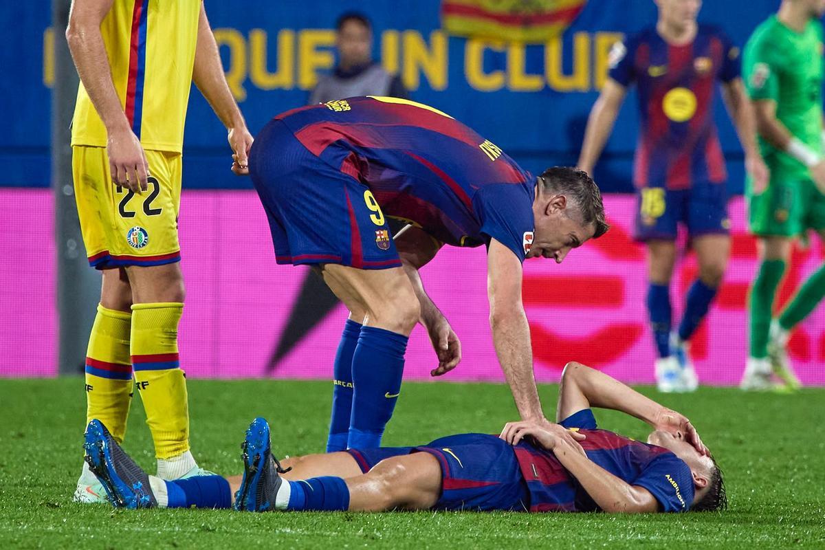 Las imágenes de la lesión de Fermín López Las imágenes de la lesión de Fermín López