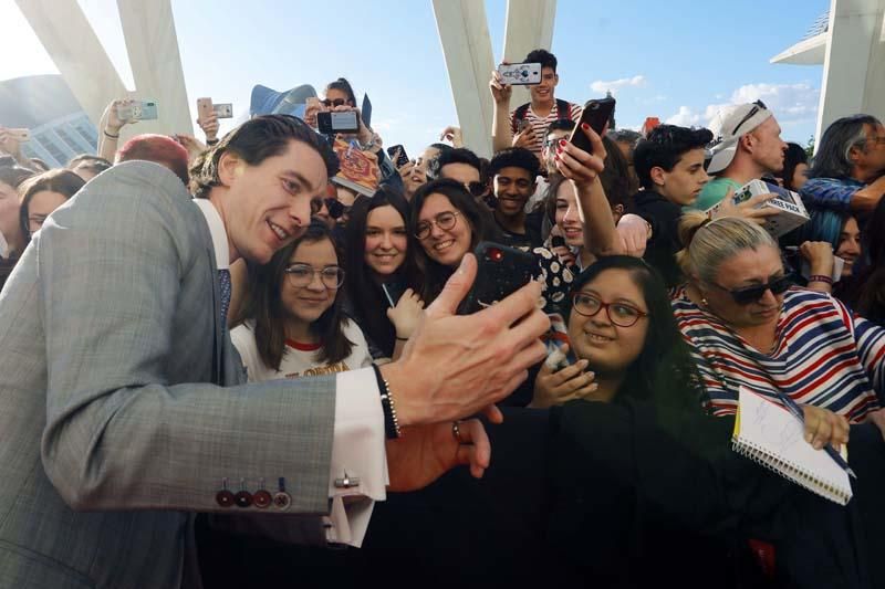 Photocall de la inauguración de la exposición de Harry Potter en València