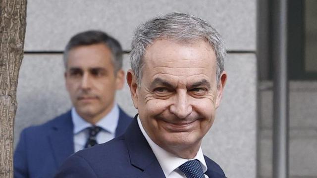 José Luis Rodríguez Zapatero surt de l’Audiència el 17 de juny | J. J. GUILLEN / EFE