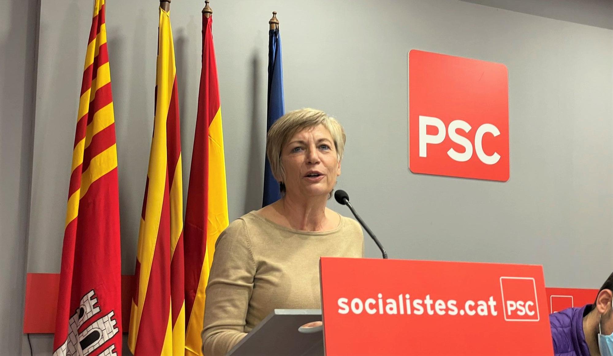 Eva Candela, candidata del PSC a la alcaldía de Terrassa.