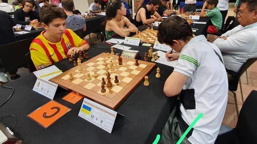 Èxit de Pol Ortiz del Club Escacs Figueres a l&#039;Obert Internacional de Sants