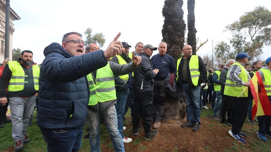 Las protestas agrarias llegan al centro de València