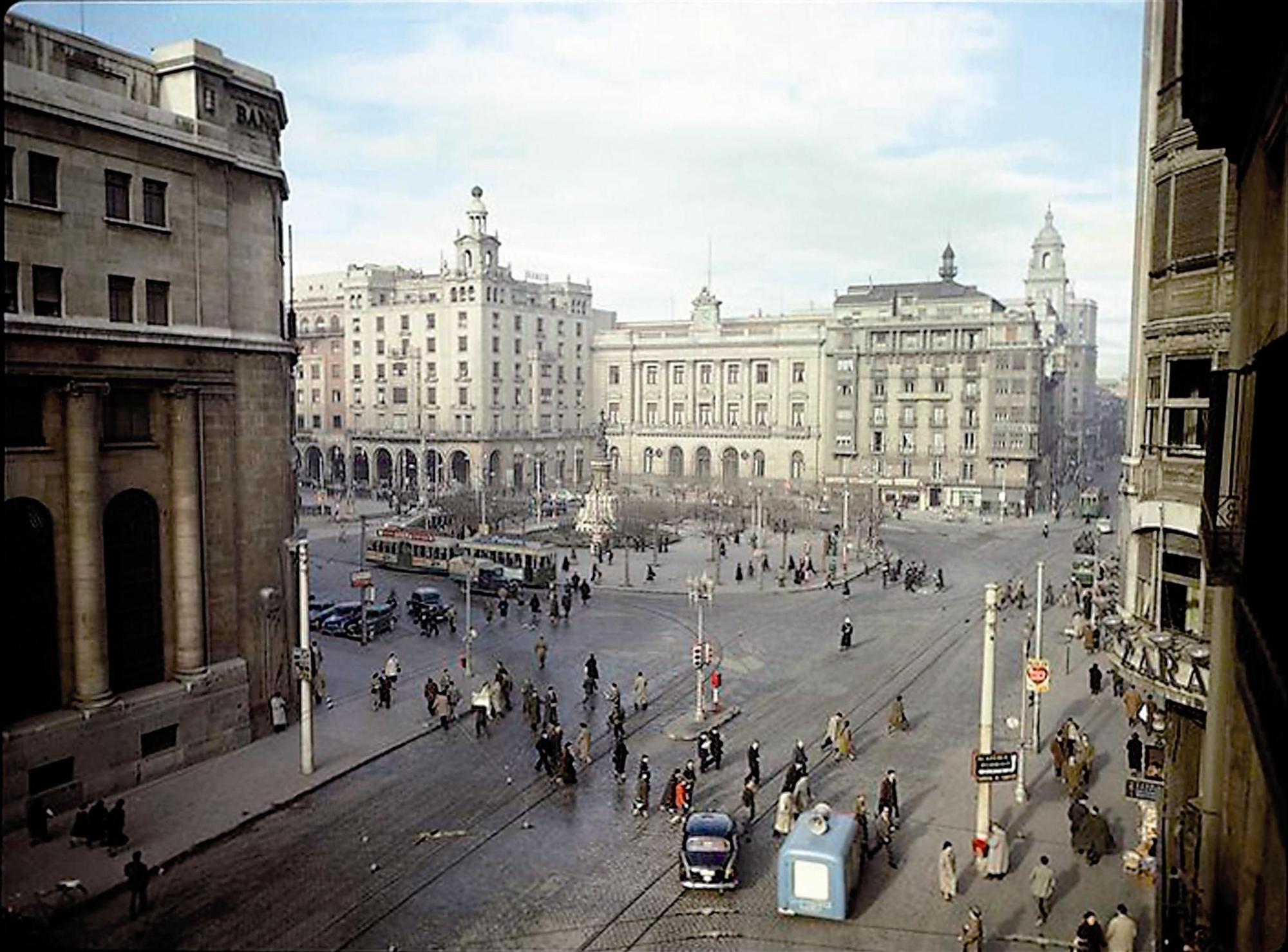 Así era Zaragoza en los grises años 50