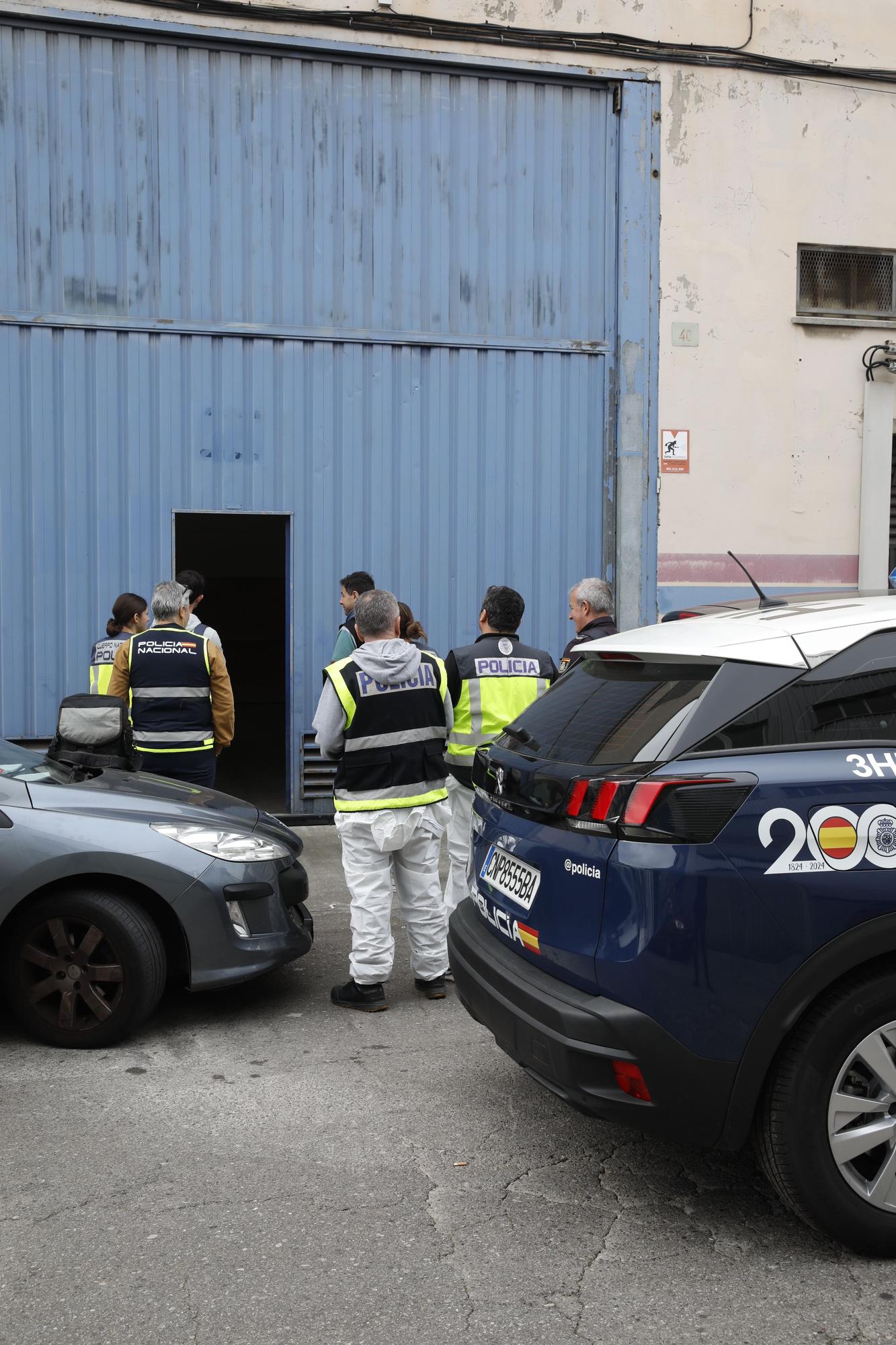 En imágenes: Así fue la macriooperación de la Policía contra el tráfico de drogas en Gijón