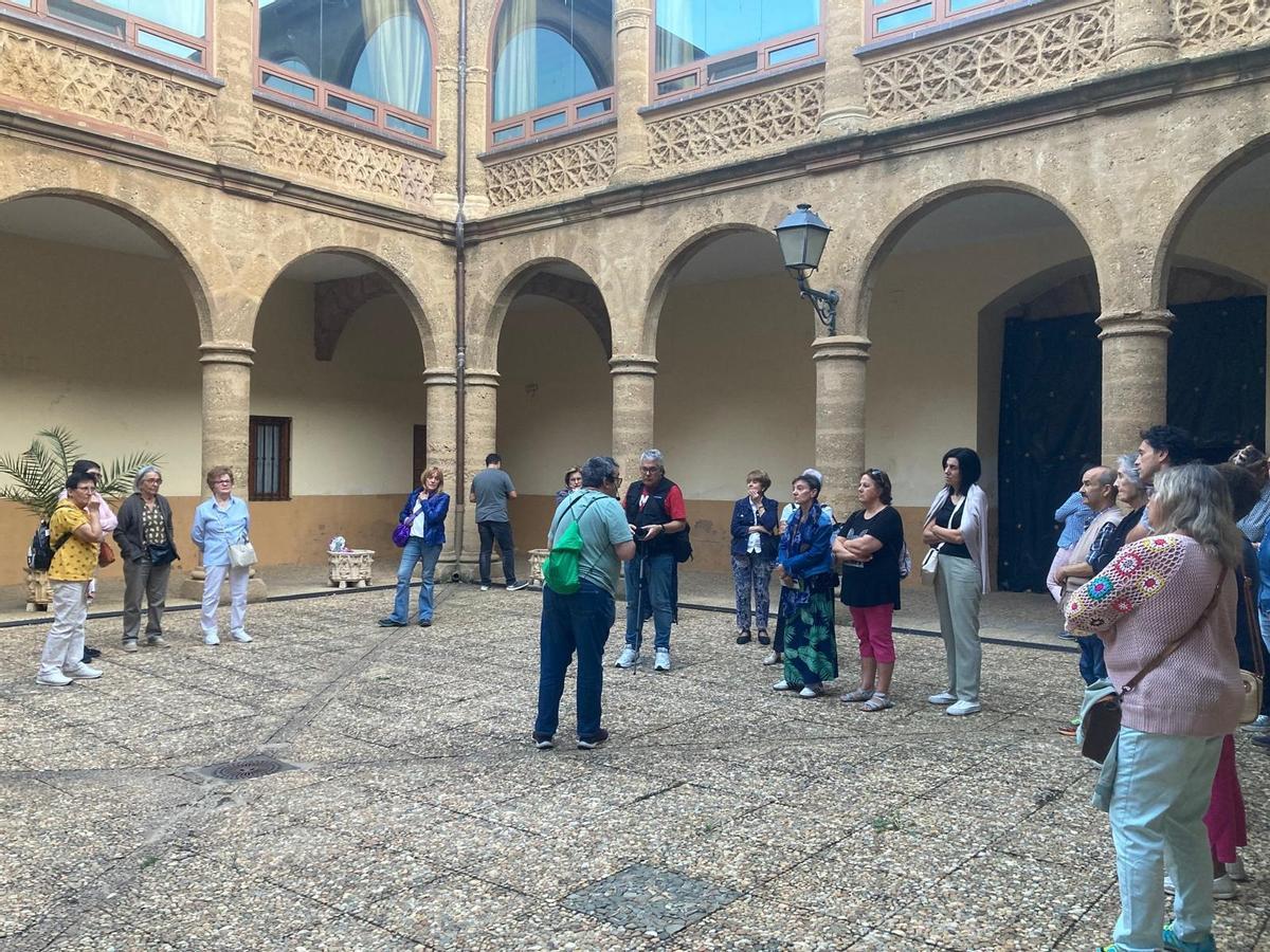 Parada en el Hospital de la Piedad.