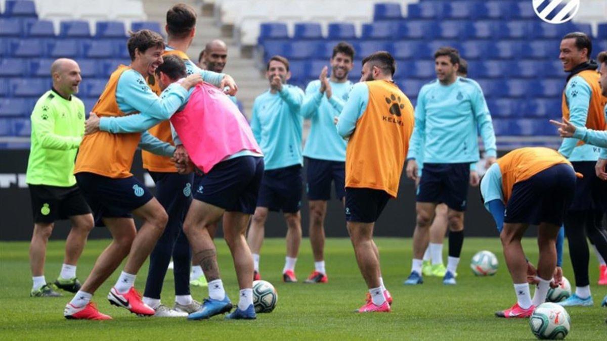 El optimismo que se respira en el cuadro blanquiazul permite al equipo afrontar con valentía la visita al Sánchez Pizjuán.