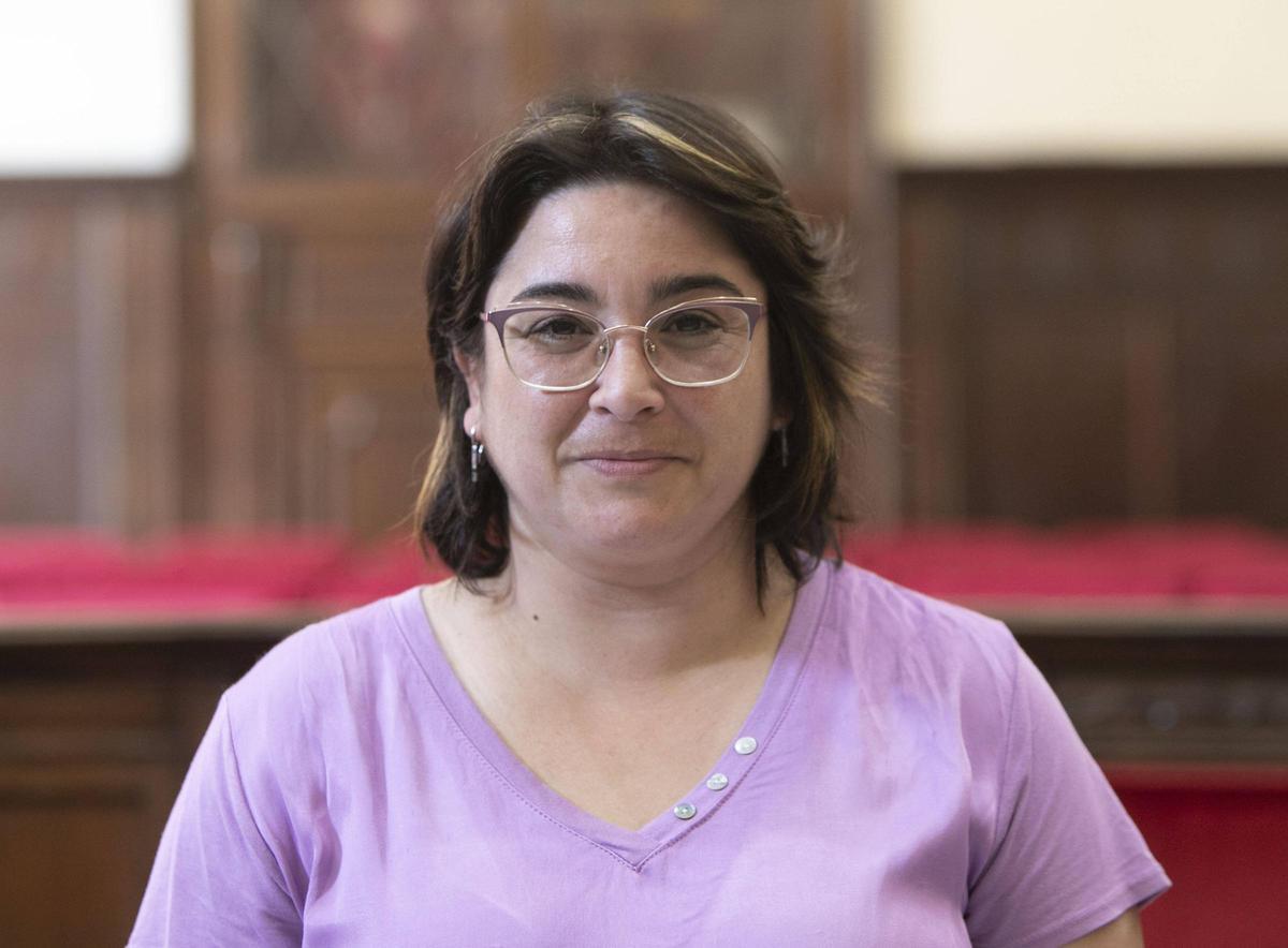 Natalia Antonino, concejala de Turismo de Sagunt.