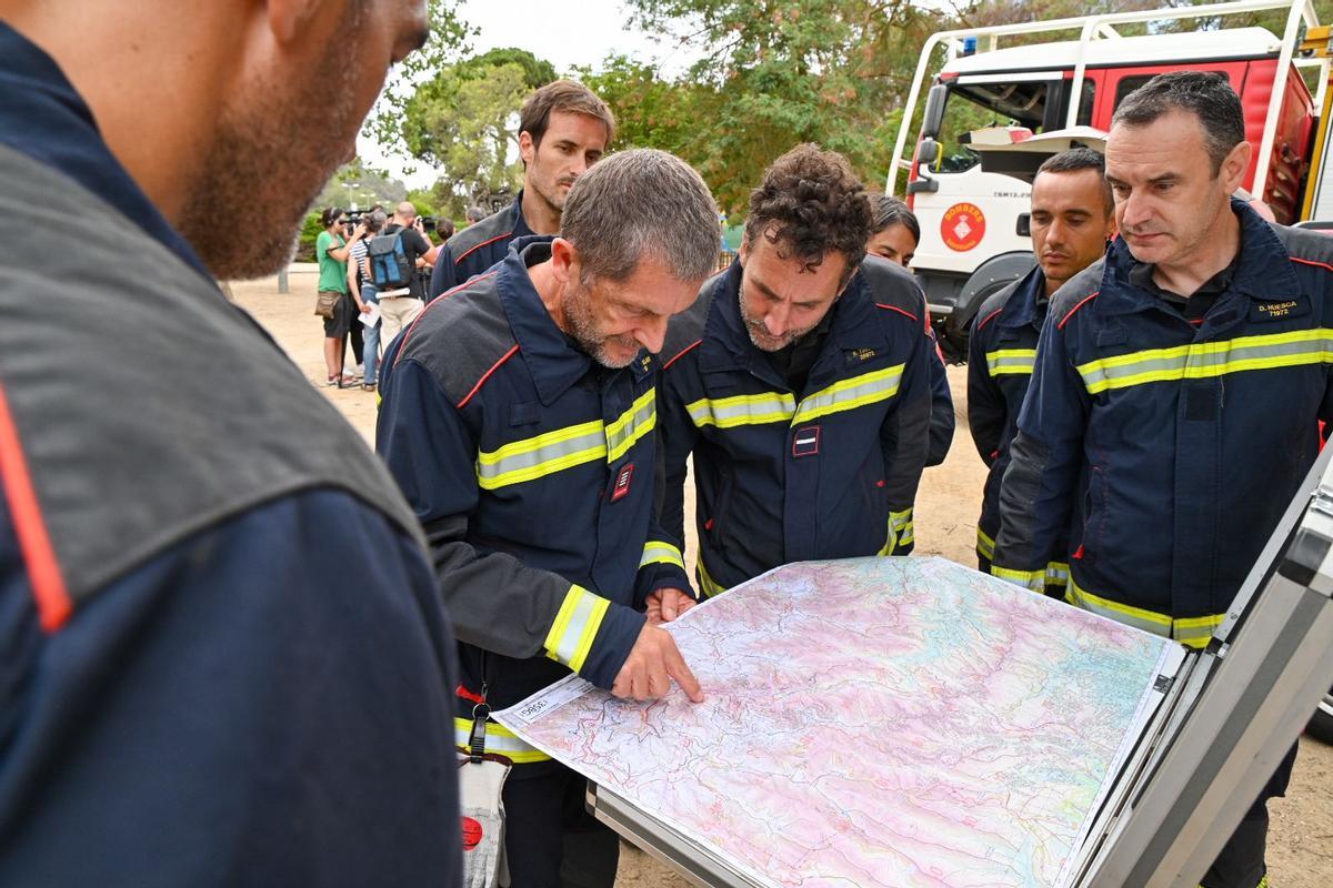 Bombers de Barcelona manté la vigilància davant el risc d’incendis forestals