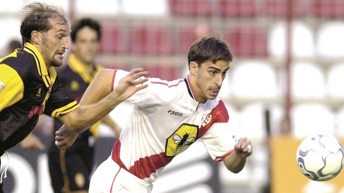 Bolo, durante su periplo como jugador del Rayo