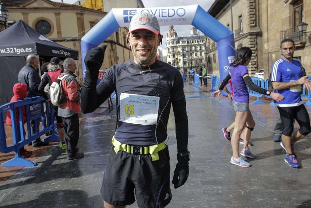 Carrera solidaria contra el hambre en Oviedo