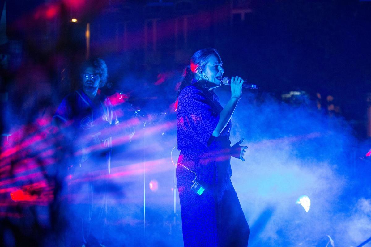 Concierto de Wöyza en el IKFEM Festival Tui Valença.