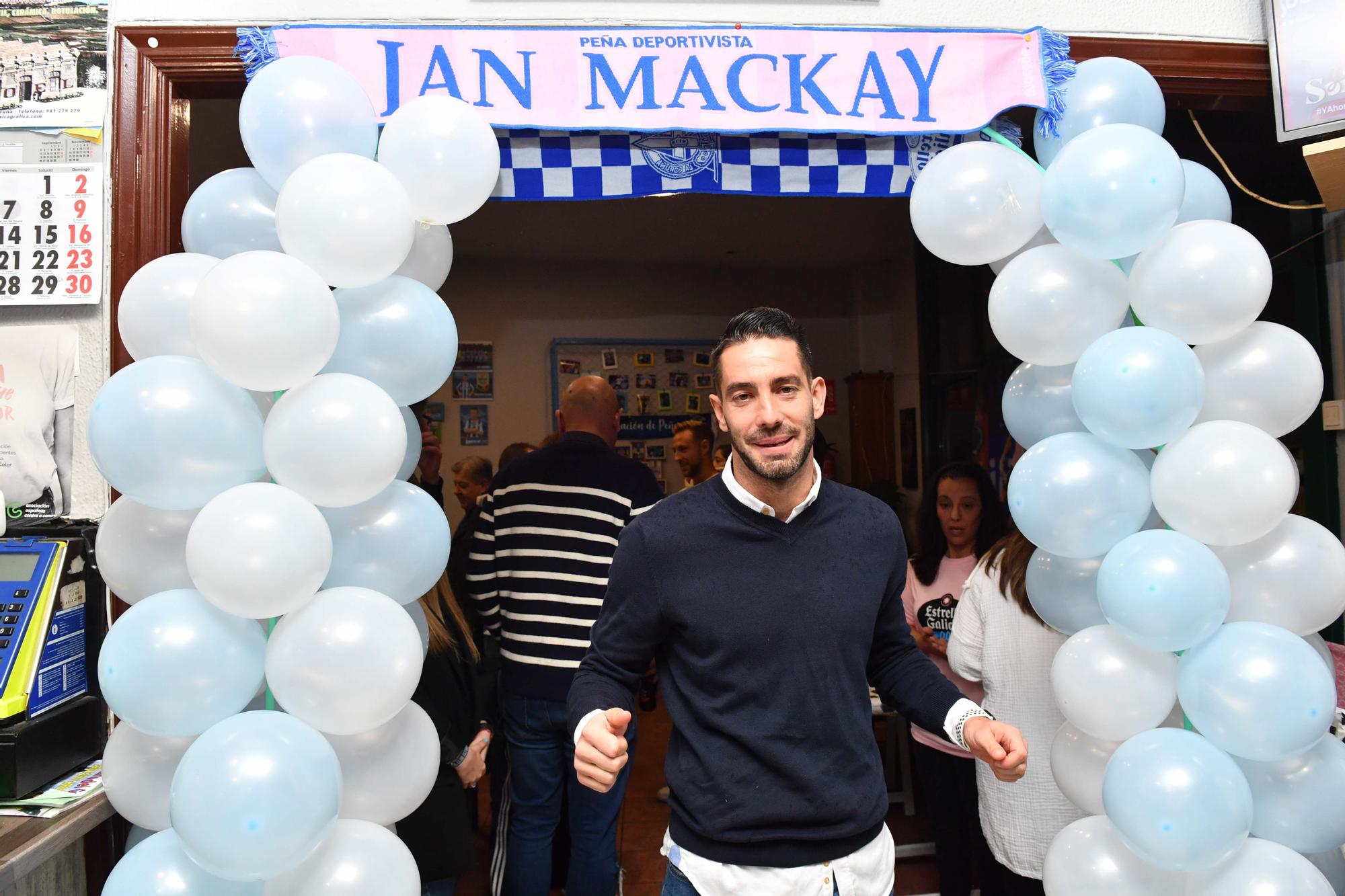 Inauguración de la peña Ian Mackay