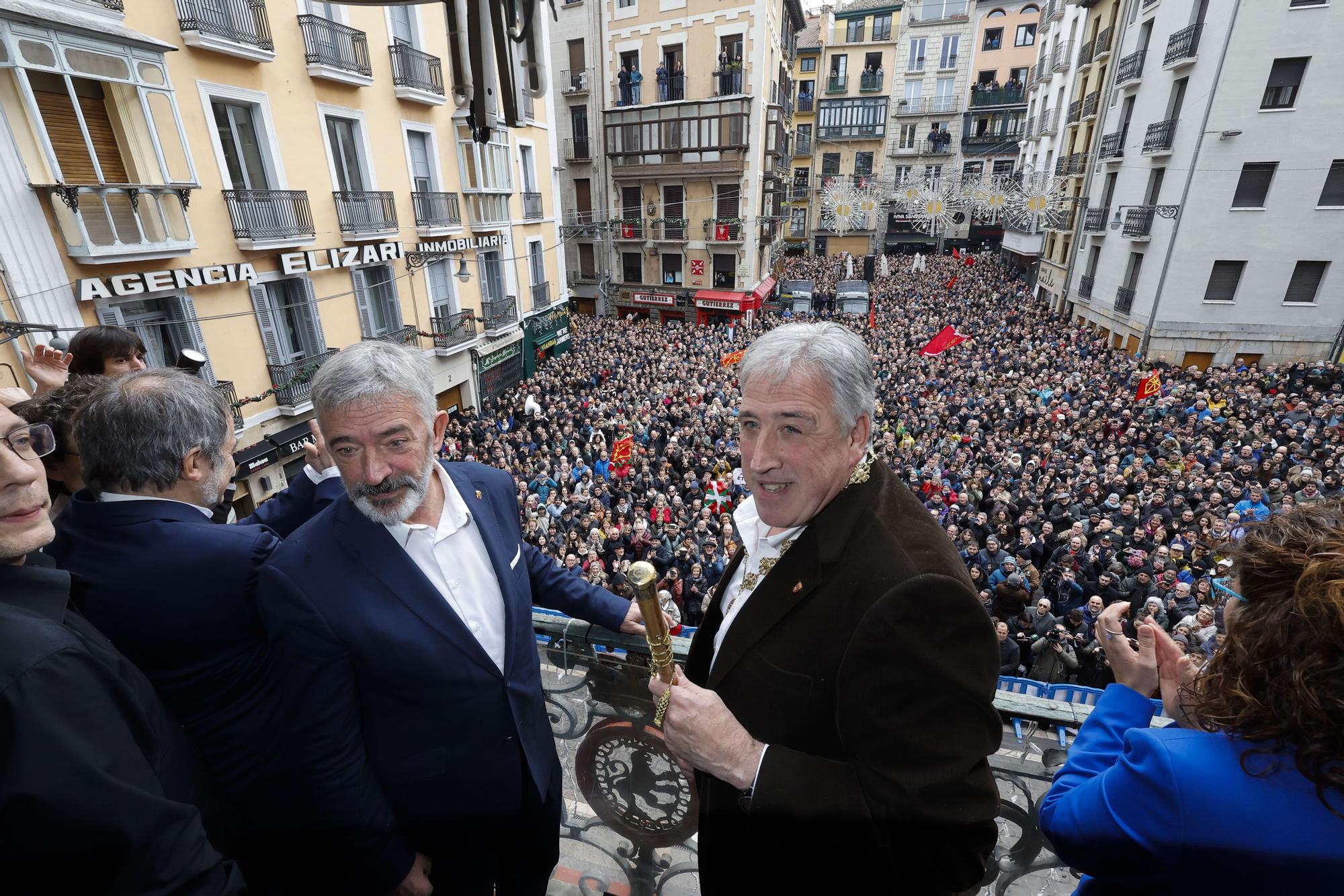 Joseba Asiron (EH Bildu), alcalde de Pamplona al ganar la moción de censura a UPN