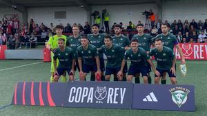 El San Tirso fue uno de los clasificados en la ronda previa de Copa