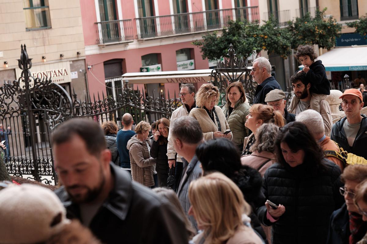 30-11-25 Málaga, Catedral de Málaga. Inauguracion al publico Belen Catedral de Málaga. ( Fotografia: Gregorio Marrero)