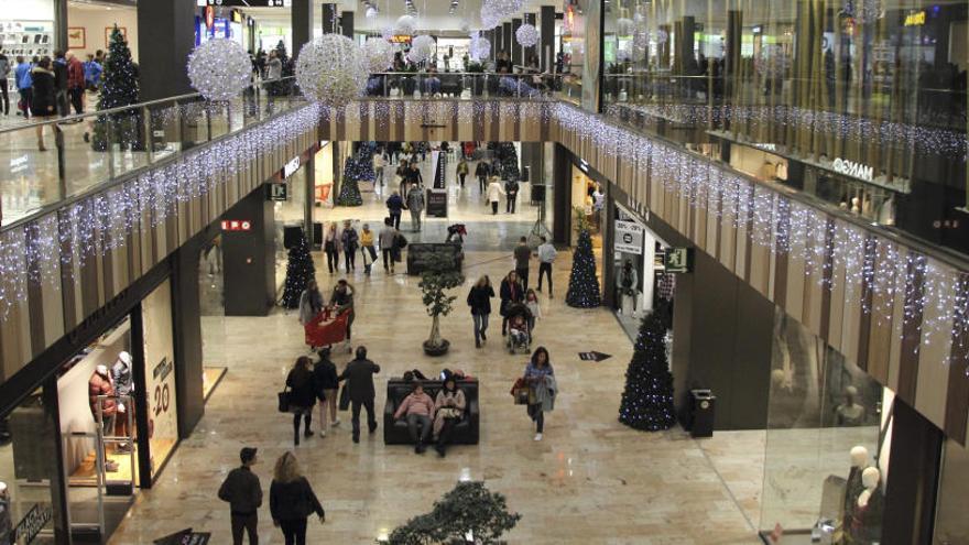 El centre comercial de la Jonquera en una imatge d&#039;arxiu