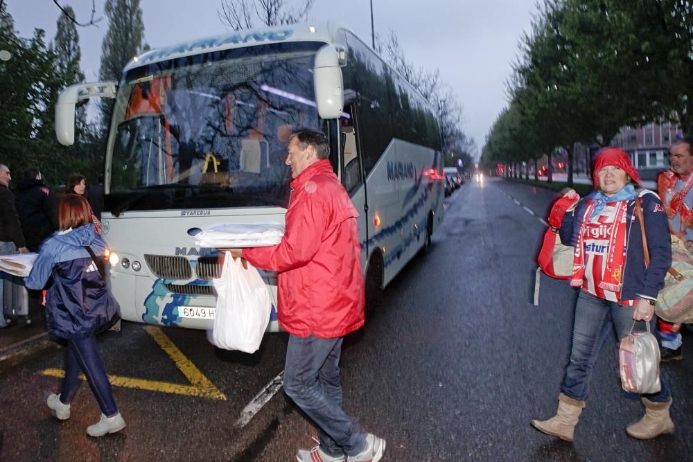 Las peñas viajan a Madrid