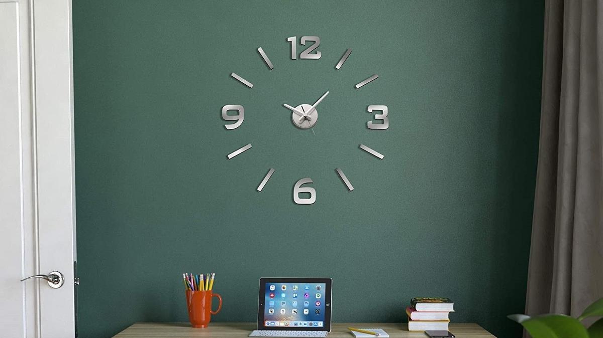 Versa Klistermärke Reloj de Pared Silencioso