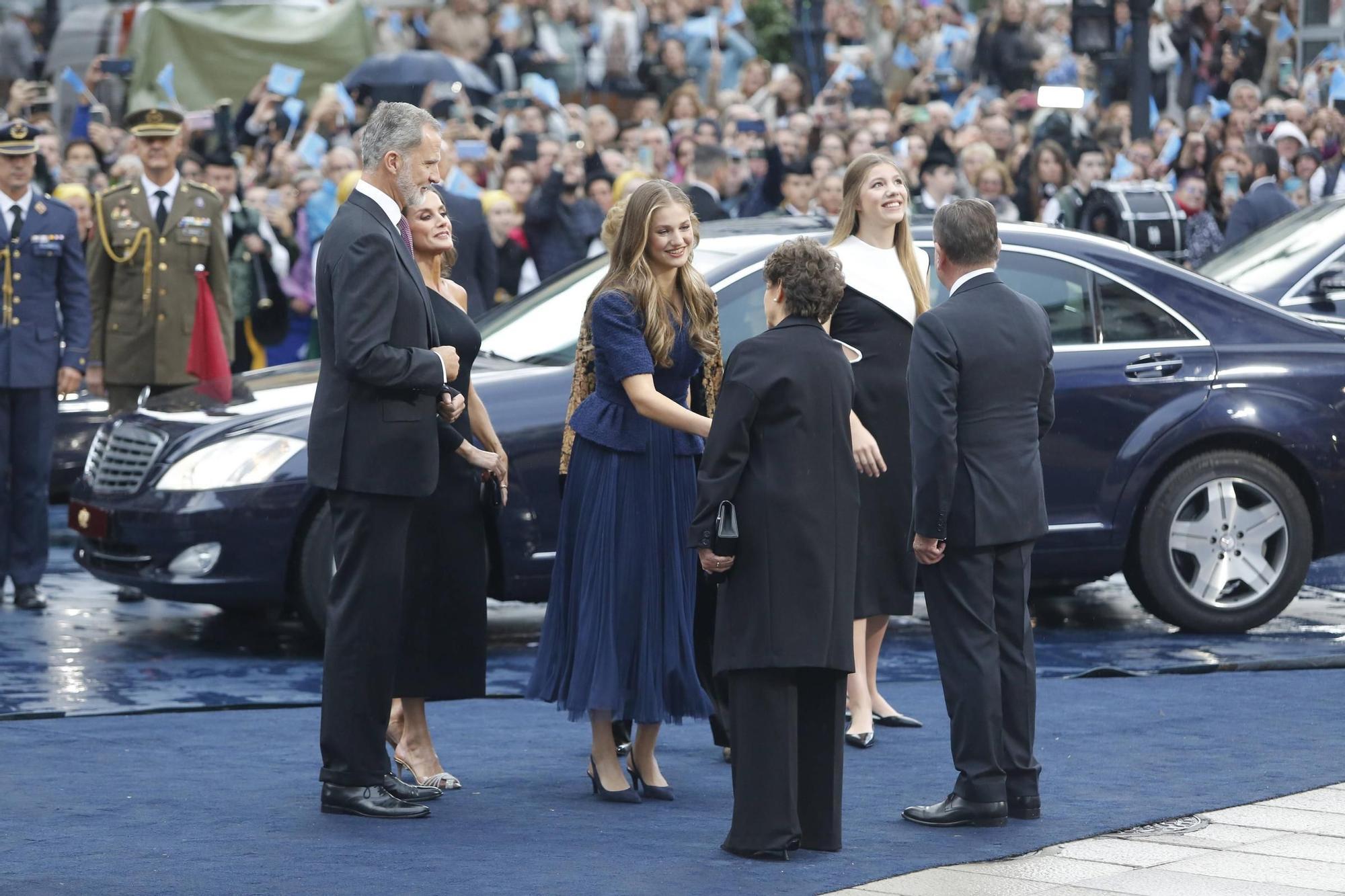 EN IMÁGENES: Así fue la alfombra azul de los Premios Princesa de Asturias 2023