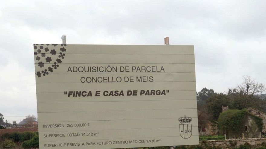 Terrenos para la construcción del centro de salud.